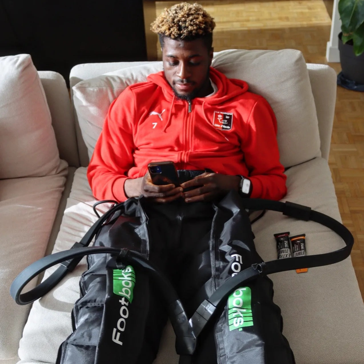 Améliorer sa récupération avec des bottes de compression