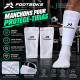 Football Shin Guard Sleeves – Anti-Slip Hold
