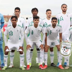 Ben Hamed avec les U20 algériens