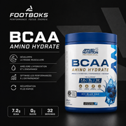 BCAA Amino Hydrate Applied Nutrition Professional – Icy Blue Raz 450g (32 doses)