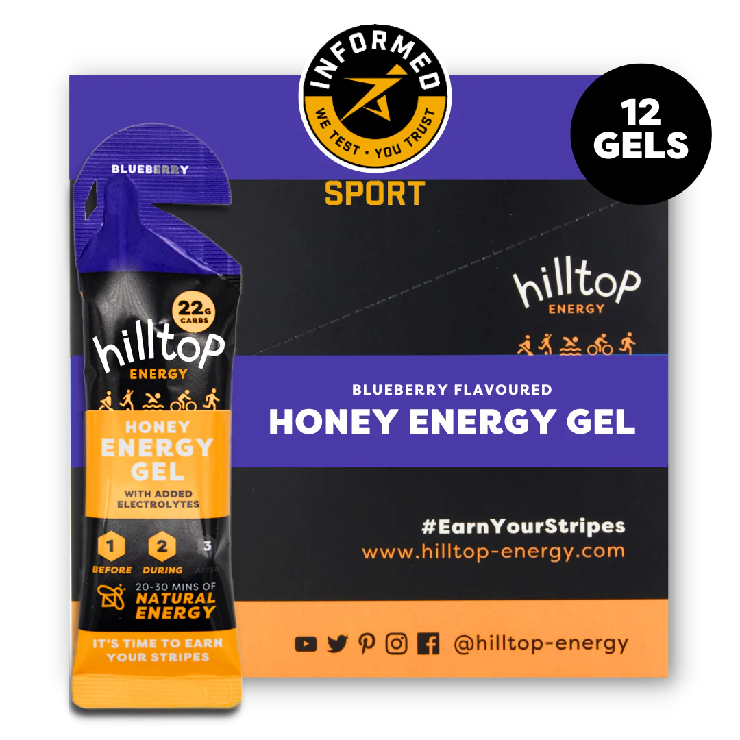 Gel Hilltop Energy - miel avec électrolytes