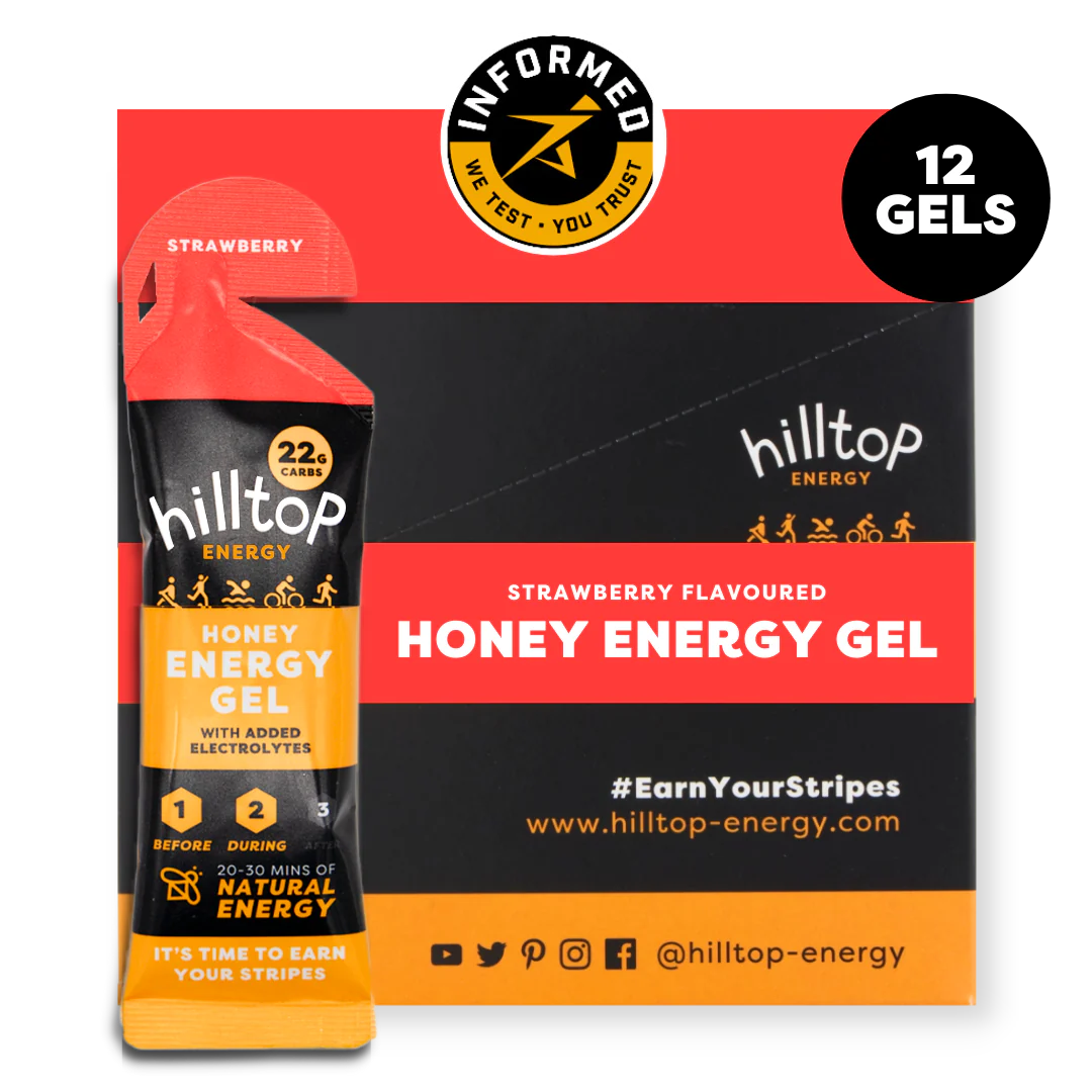 Gel Hilltop Energy - miel avec électrolytes