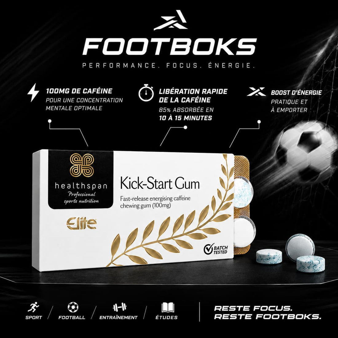 Heathspan chewing gum energisant