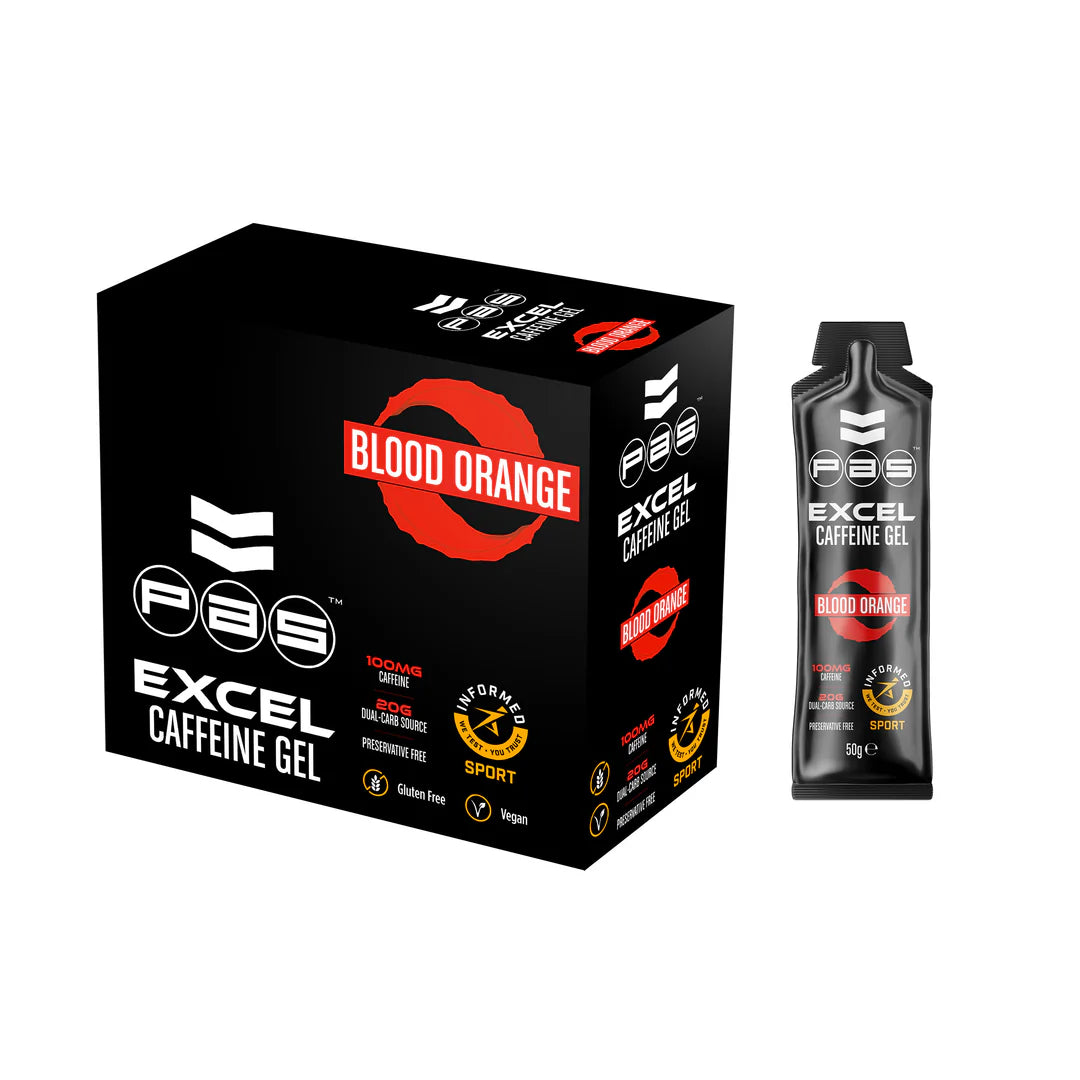 EXCEL Energy Gel and Caffeine