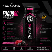Shot focus 250mg caffeine soccersupplement
