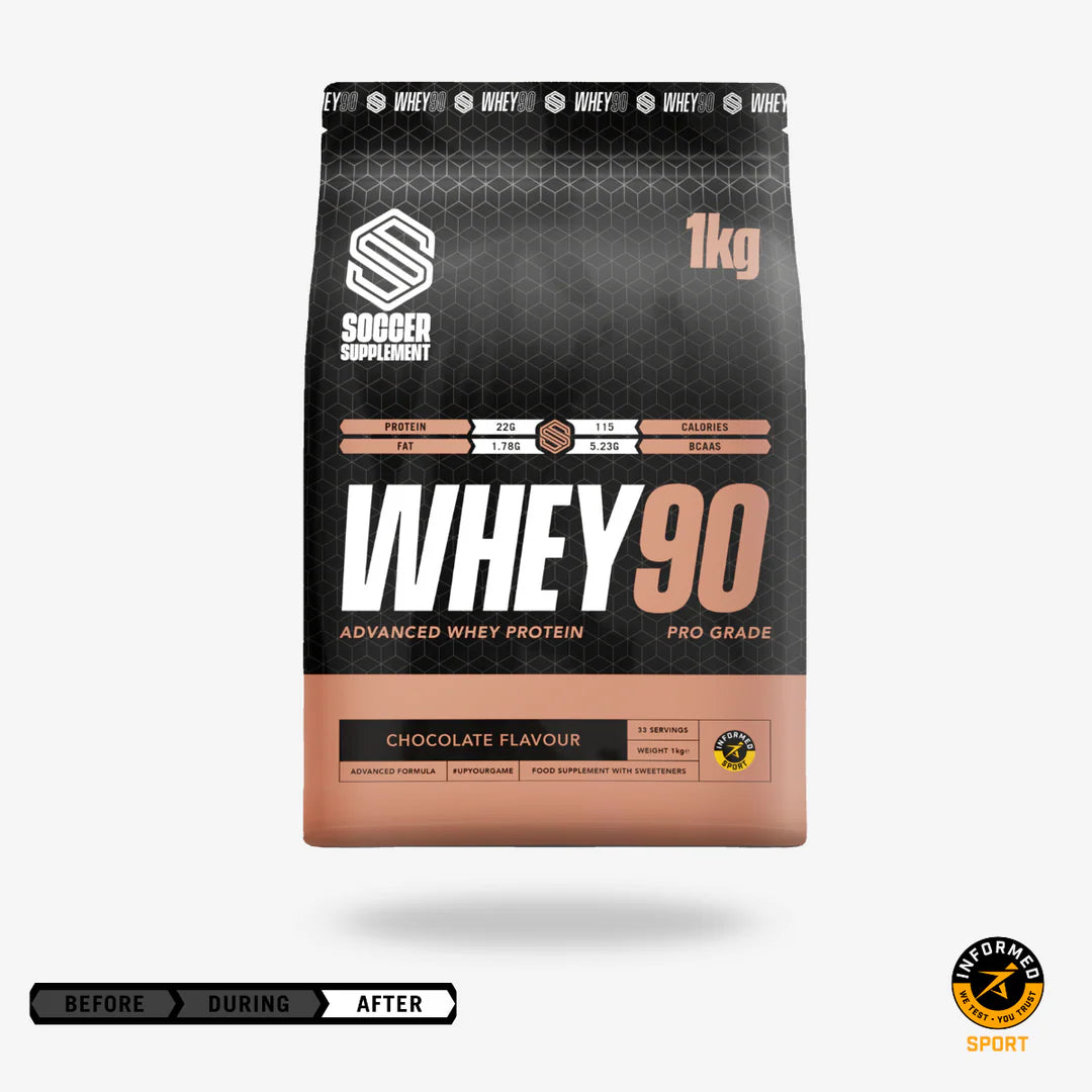 Whey90® - Isolat de protéines pour footballeurs