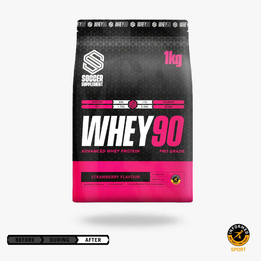 Whey90® - Isolat de protéines pour footballeurs