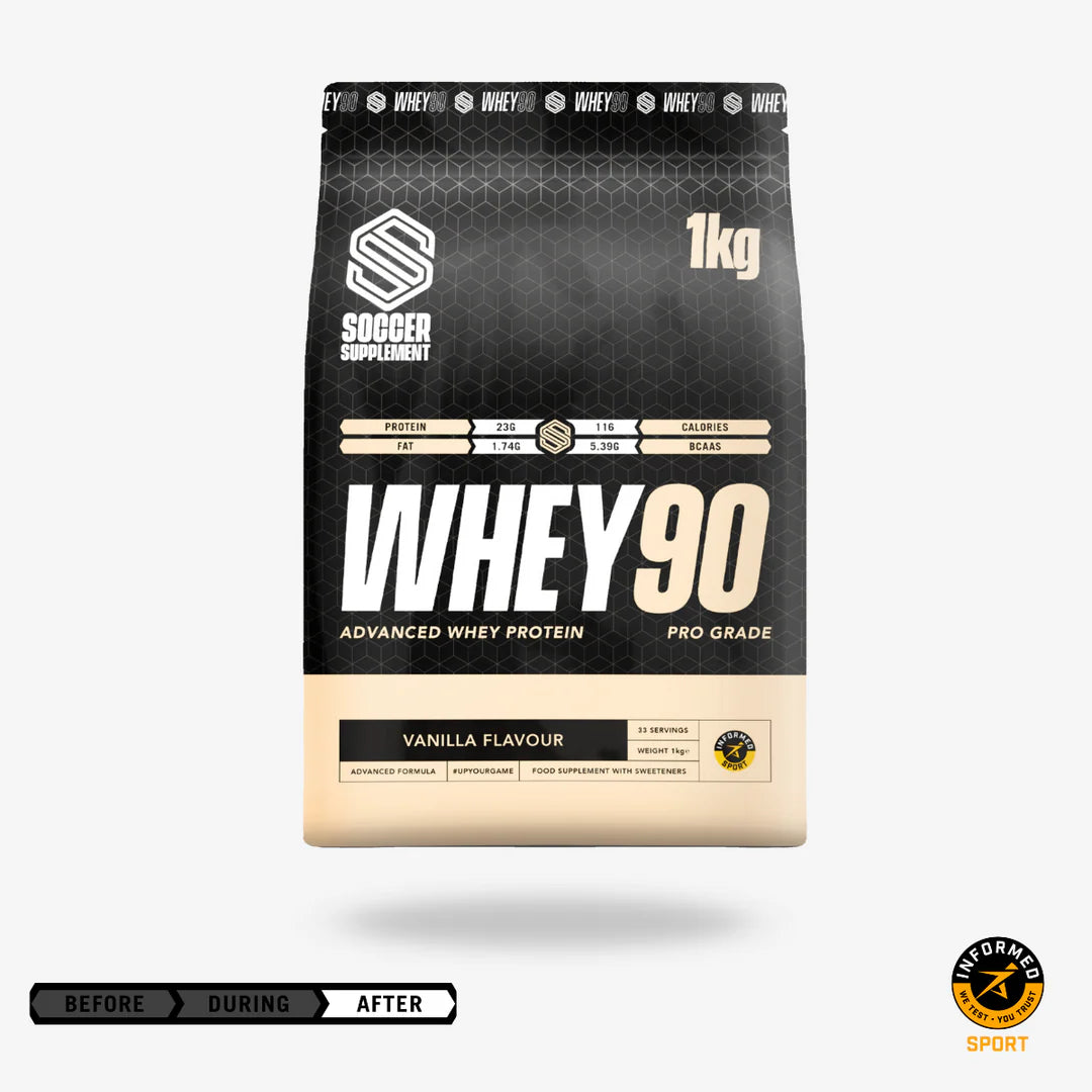 Whey90® - Isolat de protéines pour footballeurs